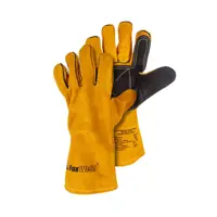 Краги кожаные Foxweld Янтарь КС-04, утепленные, размер 11/XXL