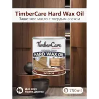 Масло защитное с твердым воском TimberCare 350060 цвет орех 0.75 л