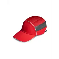 Каскетка защитная Ампаро 126914, красная