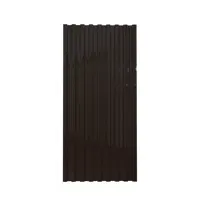 Профилированный лист Локопласт 2000x800мм шоколад