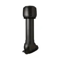 Колпак Polivent D160 с вентиляционным выходом утепленный Н700 для кровельного профнастила 35 мм цвет черный