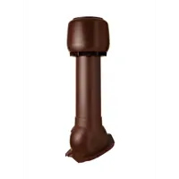 Колпак Polivent Н700 с вентиляционным выходом для кровельного профнастила 35 мм цвет коричневый