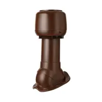 Колпак Polivent Н500 с вентиляционным выходом для металлочерепицы Monterrey цвет коричневый