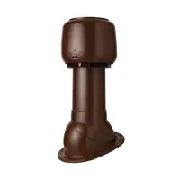 Колпак Polivent Н500 с вентиляционным выходом для скатной кровли цвет коричневый