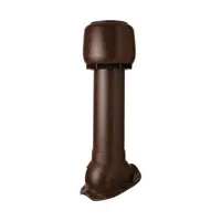 Колпак Polivent Н700 с вентиляционным выходом для металлочерепицы Monterrey цвет коричневый