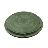 Люк колодца Сималенд 730мм зеленый до 3т