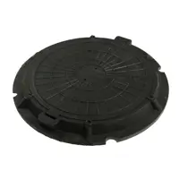 Люк колодца Сималенд 750мм черный
