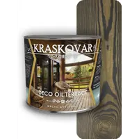Масло для террас Kraskovar Deco Oil Terrace цвет эбен 2.2л