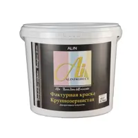 Краска декоративная ALIN 0068 цвет белый 16 кг