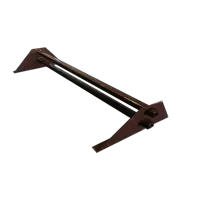 Снегозадержатель трубчатый Ласар 3000x250x150мм RAL 8017 коричневый