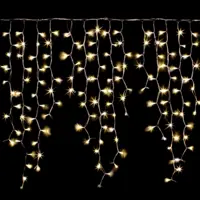 Электрогирлянда комнатная Эра b0056013 бахрома 2x2 м 100 ламп белый 1 режим работы