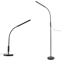 Торшер светодиодный UNIEL ULM-T619 10W/3000-6500K/DIM BLACK изменение оттенков белого цвет черный