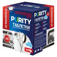 Таблетки для посудомоечных машин MAUNFELD Purity all in 1 MDT100PH 100 шт
