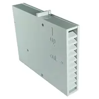 Вентиляционная коробочка Tlevels 80x60x12мм белая 25шт