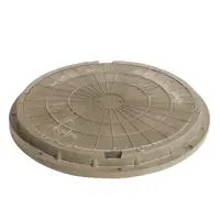 Люк колодца Новая Эра ⌀740мм 60мм серый