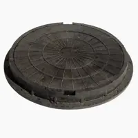 Люк колодца Новая Эра 740мм черный