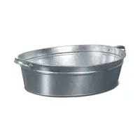 Таз овальный ОМУТИНСКИЙ МЕТАЛЛУРГИЧЕСКИЙ ЗАВОД54632 23 л оцинкованная сталь