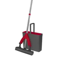 Набор для уборки HITT Ruby Fast швабра с насадкой и ведро