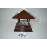 Колпак на трубу DMD 400x520мм RAL 8017 с отражателем из нержавейки