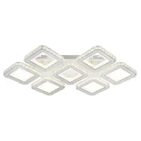 Люстра потолочная светодиодная ESCADA 10261/7LED 49 м² нейтральный белый свет цвет белый