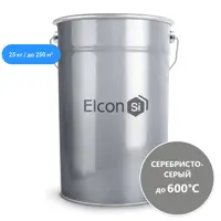 Эмаль ELCON КО-8101 цвет серебристый 25 л