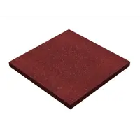 Резиновая плитка СТД Петрострой 500x500x40мм терракотовый 4шт в упаковке