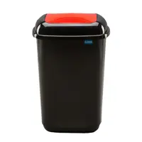 Бак для мусора Plafor Quatro bin 28 л цвет красный