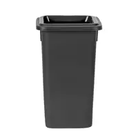Мусорное ведро Plafor Fit bin 20 л цвет черный