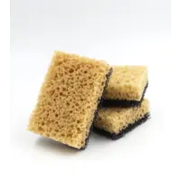 Набор губки для мытья посуды ТО ДА СЁ цвет бежевый 10 шт