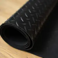 Резиновое напольное покрытие Premium Grass Елочка 1.2x4 м (рулон)