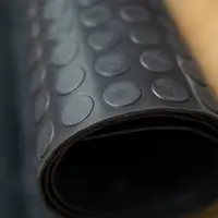 Резиновое напольное покрытие Premium Grass Монетка 1.5x5 м (рулон)