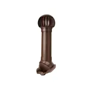 Нанодефлектор Polivent ND160 утепленный Н700 для кровельного профнастила С-21 мм цвет коричневый