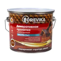 Пропитка древесины DREVIKA ЭКСТРА 3 В 1 3513 груша 3 л