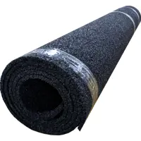 Покрытие из резиновой крошки Амортекс 1500x3000x10 мм цвет 0033 чёрный