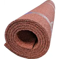 Покрытие из резиновой крошки Амортекс 1500x3000x10 мм цвет 0043 красный