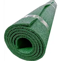 Покрытие из резиновой крошки Амортекс 1500x3000x10 мм цвет 0053 зелёный