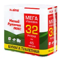 Бумага туалетная Laima 114736 32 рулона