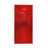 Профнастил Локопласт 1800x800мм красный прозрачный