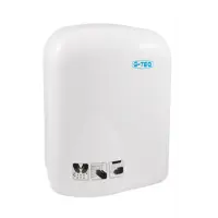 Сушилка для рук G-teq 8826 PW 1.65 кВт пластик белый