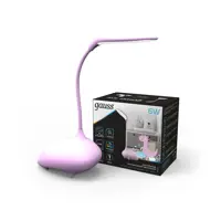 Светильник настольный Gauss Qplus 6Вт светодиодный Сенсорный цвет розовый