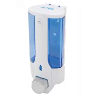 Дозатор для ЖМ пластик белый 0.38л G-teq 8617 key