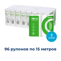 Туалетная бумага Focus economic choice 96 рулонов