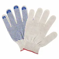 Перчатки тканевые хлопчатобумажные многоразовые хозяйственные 100 пар Laima 608678