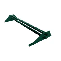 Снегозадержатель трубчатый Upforming 3шт х 1м RAL 6005 зеленый