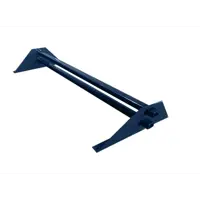 Снегозадержатель трубчатый Upforming 3шт х 1м RAL 5003 синий