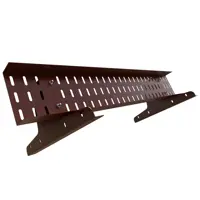 Снегозадержатель решетчатый Upforming овал 3шт х 1м RAL 8017 коричневый