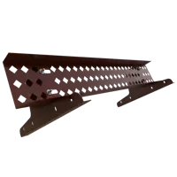 Снегозадержатель решетчатый Upforming ромб 3шт х 1м RAL 8017 коричневый