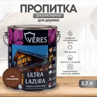 Лазурь лессирующая Veres ультра № 3 тик 2.7 л