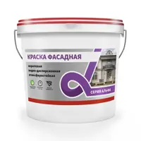 Краска фасадная Alfavit Альфа цвет белый база А 20 л