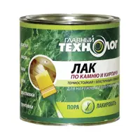 Лак по камню и кирпичу Главный технолог 0.75 л глянцевый